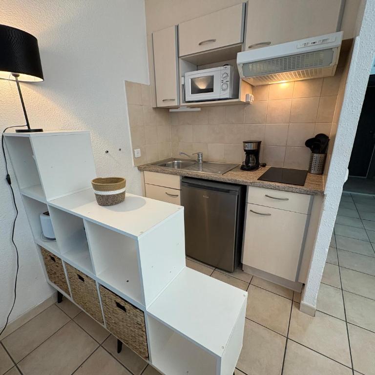 Studio climatisé 2/3 pers, proche plage & centre-ville, WiFi gratuit, parking & linge en option - FR-1-466A-44 - Studio - 11