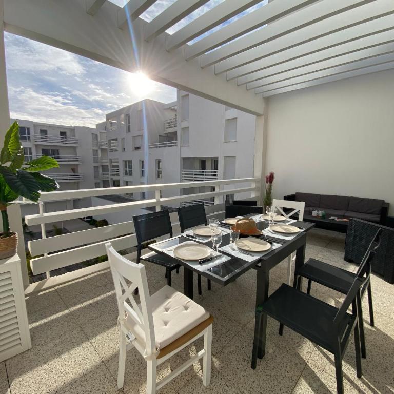 Appartement T3 climatisé 6 pers avec terrasse et parking à Port Leucate - FR-1-727-21 - Appartement - 1