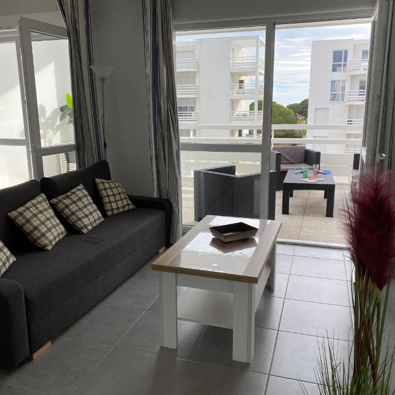 Appartement T3 climatisé 6 pers avec terrasse et parking à Port Leucate - FR-1-727-21 - Appartement - 8