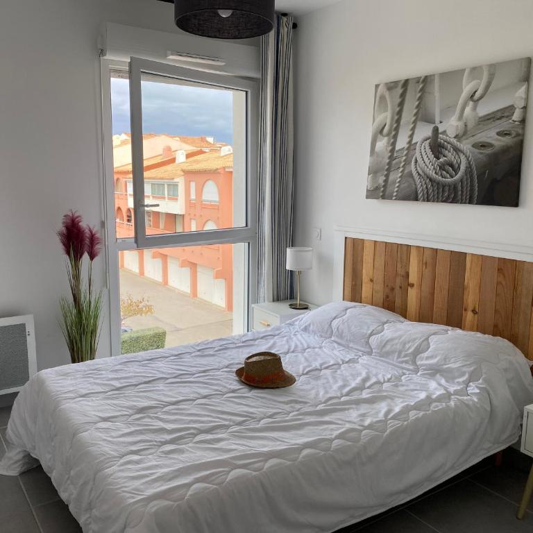 Appartement T3 climatisé 6 pers avec terrasse et parking à Port Leucate - FR-1-727-21 - Appartement - 13
