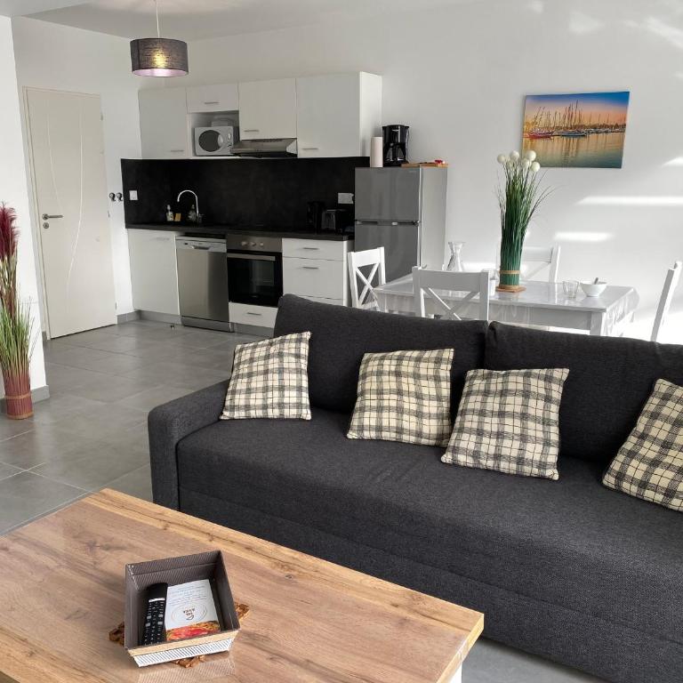 Appartement T3 climatisé 6 pers avec terrasse et parking à Port Leucate - FR-1-727-21 - Appartement - 14