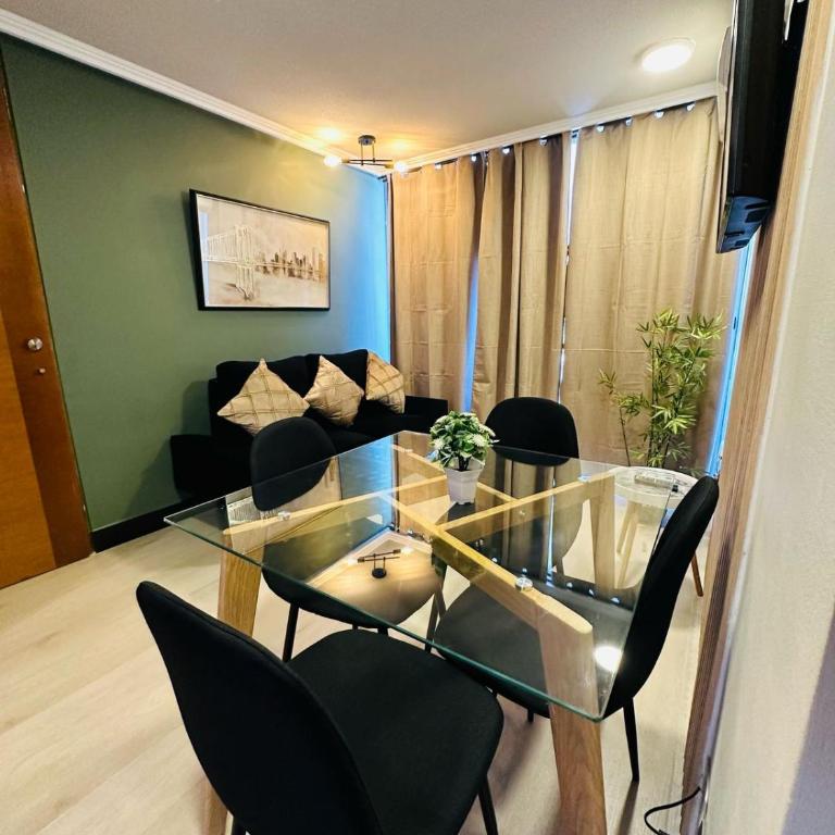 Estilo y comodidad en Providencia Suites 2 dorm 2 baños - Two-Bedroom Deluxe Apartment with Balcony - 1