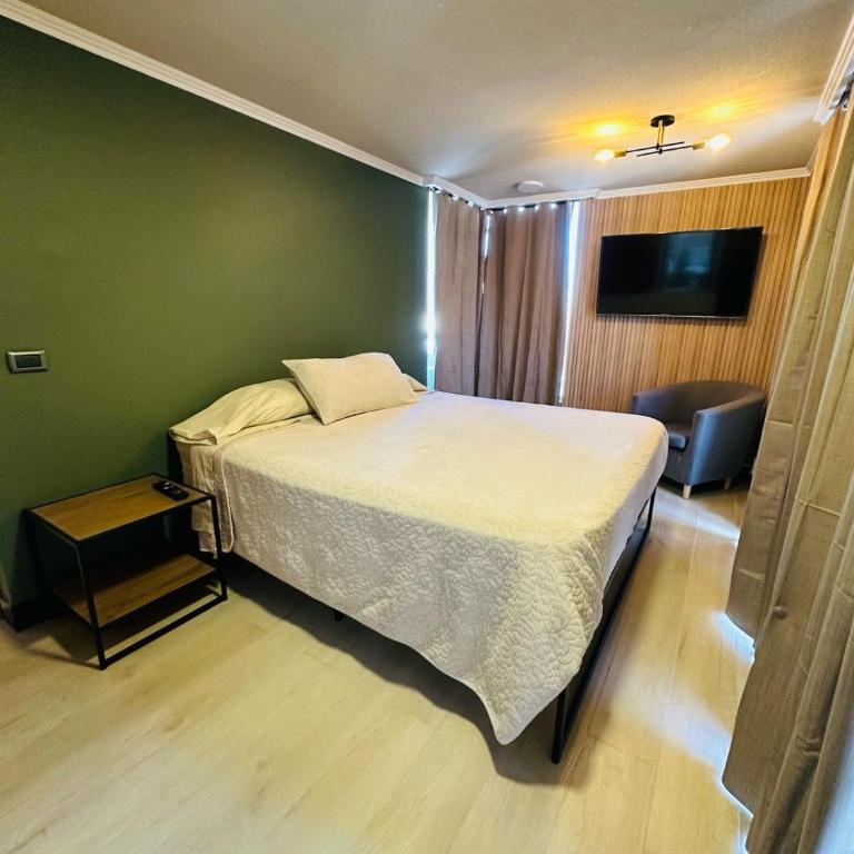 Estilo y comodidad en Providencia Suites 2 dorm 2 baños - Two-Bedroom Deluxe Apartment with Balcony - 12
