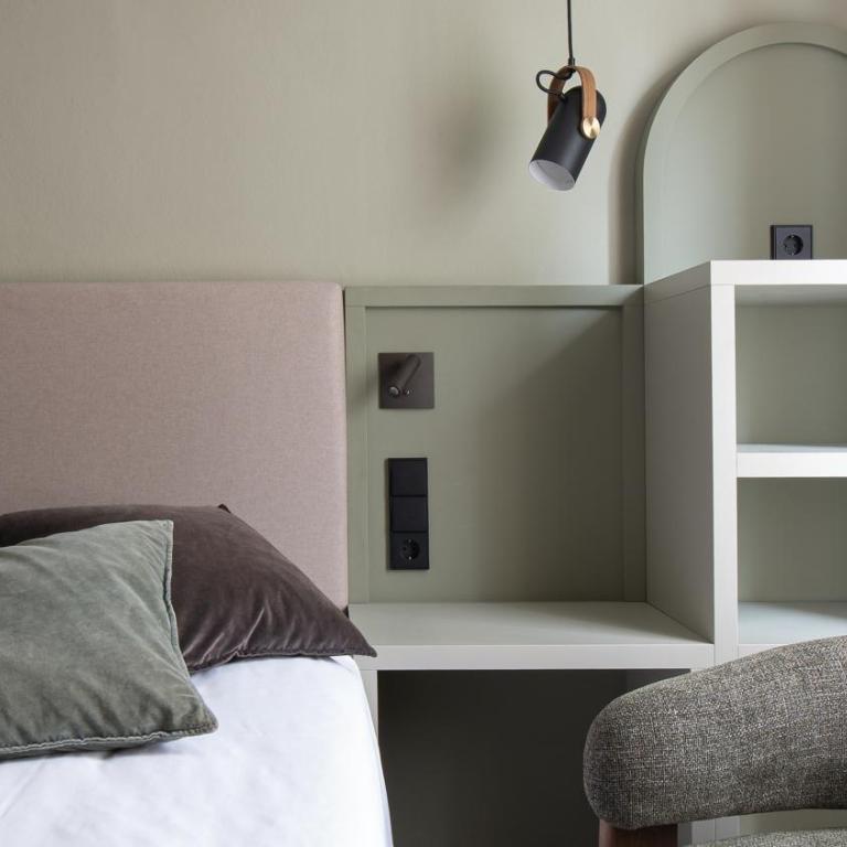 Villa Waldperlach by Blattl - Zimmer mit Queensize-Bett - 11