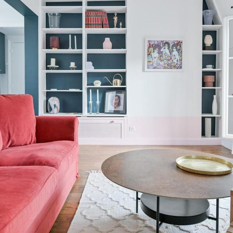 St Germain des Pres 6th Great location, couple or family with Air Conditioning - Appartement 2 Chambres - 14