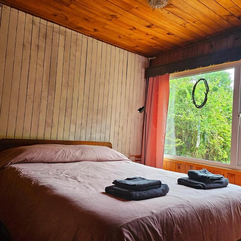 Acogedora cabaña en balneario las cascadas - Three-Bedroom House - 3