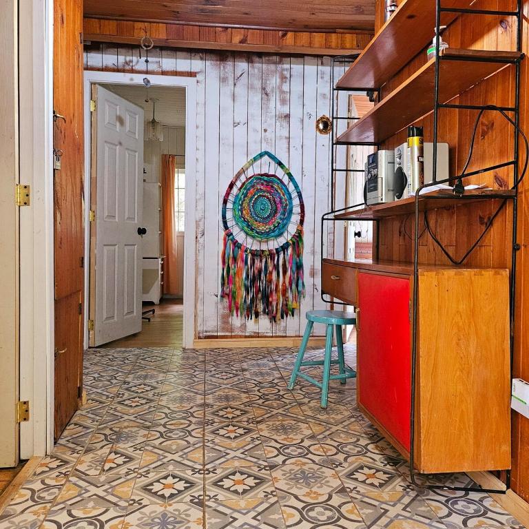 Acogedora cabaña en balneario las cascadas - Three-Bedroom House - 11