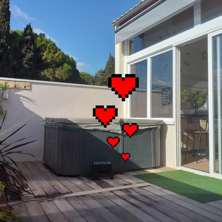 O'sun avec jacuzzi privatif - Maison 1 Chambre - 26