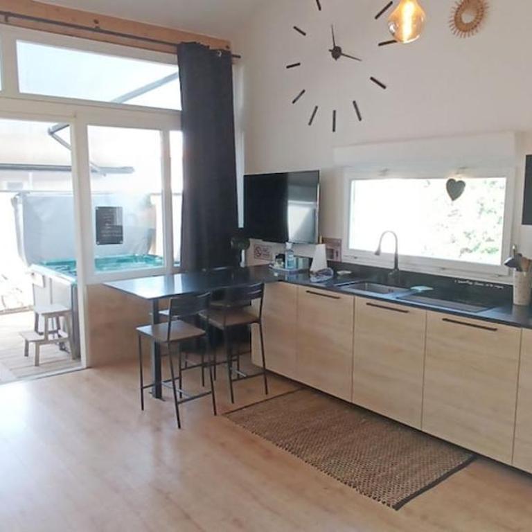 O'sun avec jacuzzi privatif - Maison 1 Chambre - 14