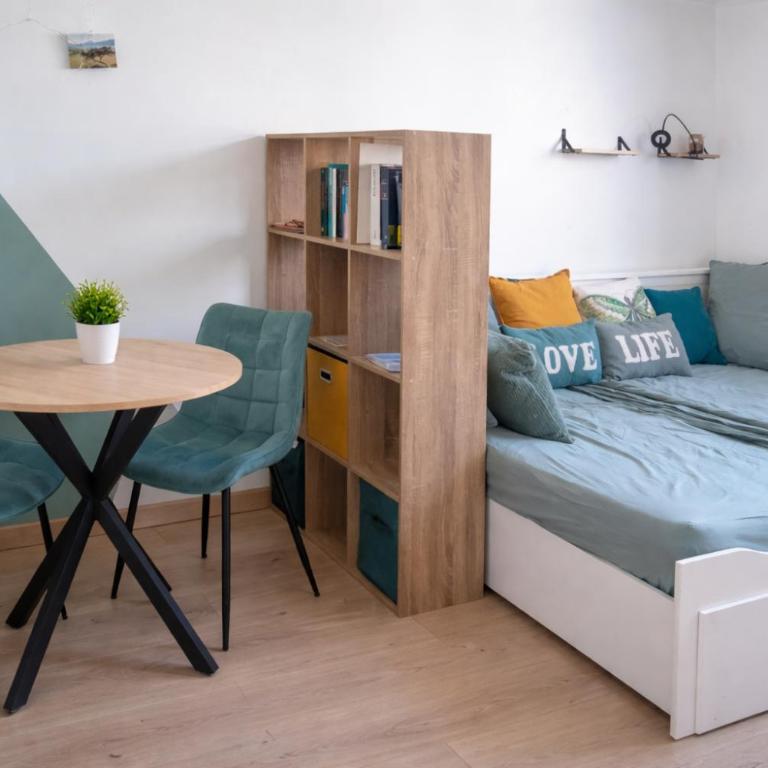 Appartement climatisé près centre - Apartment mit 2 Schlafzimmern und Stadtblick - 3
