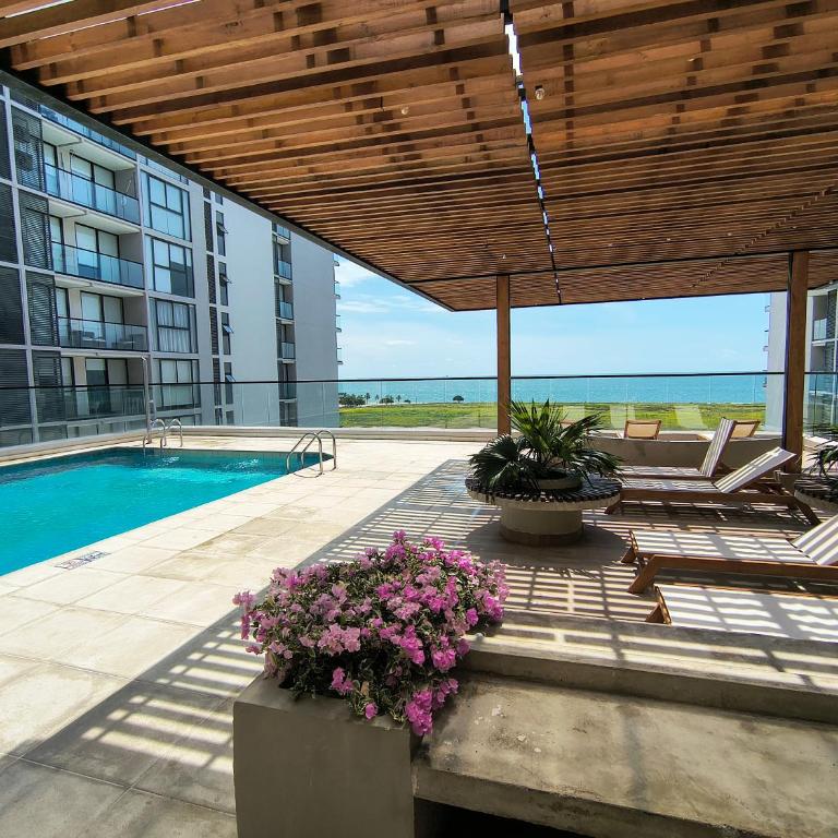 Apartamento frente al mar Santa Marta cerca al aeropuerto - Apartamento de 1 dormitorio - 13