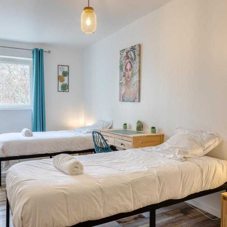 L'Amiral - 6 pers-Parking gratuit- Fibre-spacieux - Appartement 2 Chambres - 15