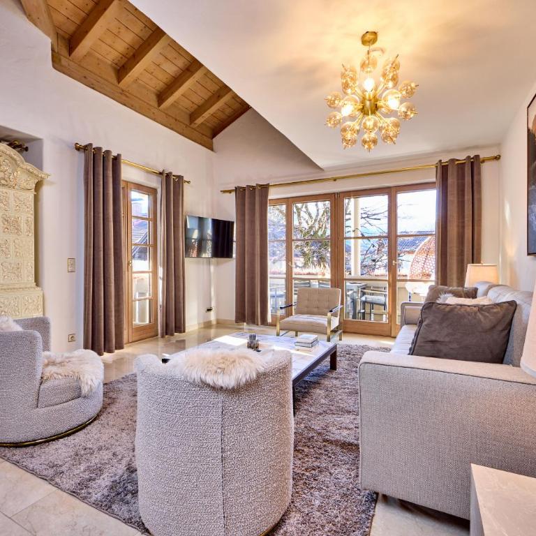 Ludwig'sLodge - Apartment mit Blick auf die Berge - 31
