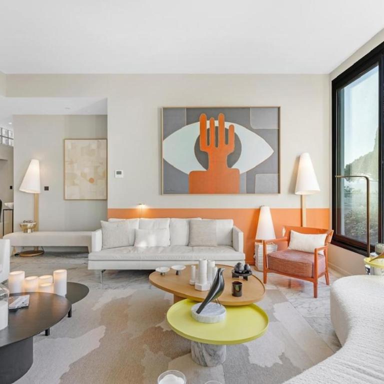 Le village et la mer, élégance et panorama avec parking privé - Apartment mit 2 Schlafzimmern, einem Balkon und Meerblick - 10