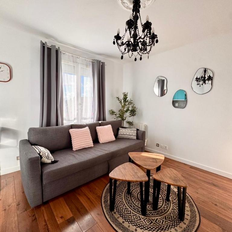 Joli appartement avec parking privé en plein centre ville - Appartement 2 Chambres - 1