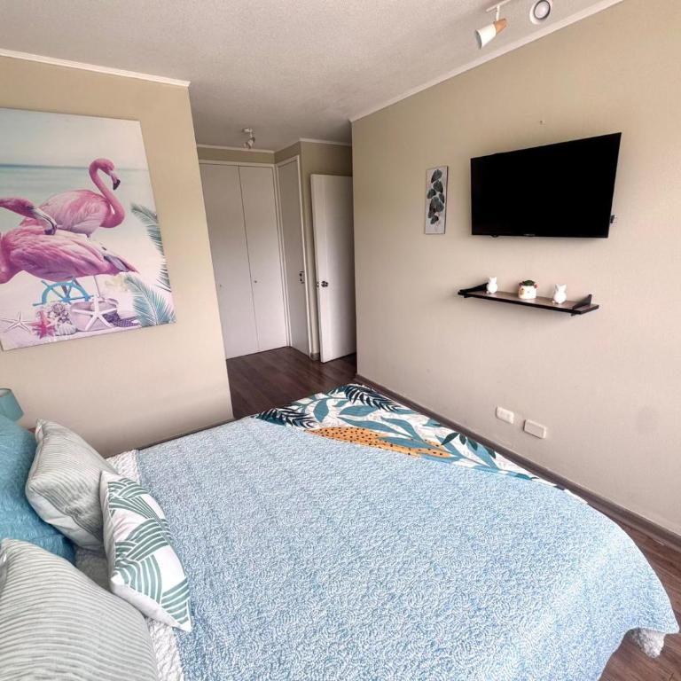 Comodo departamento a pasos de la playa - Two-Bedroom Apartment - 9