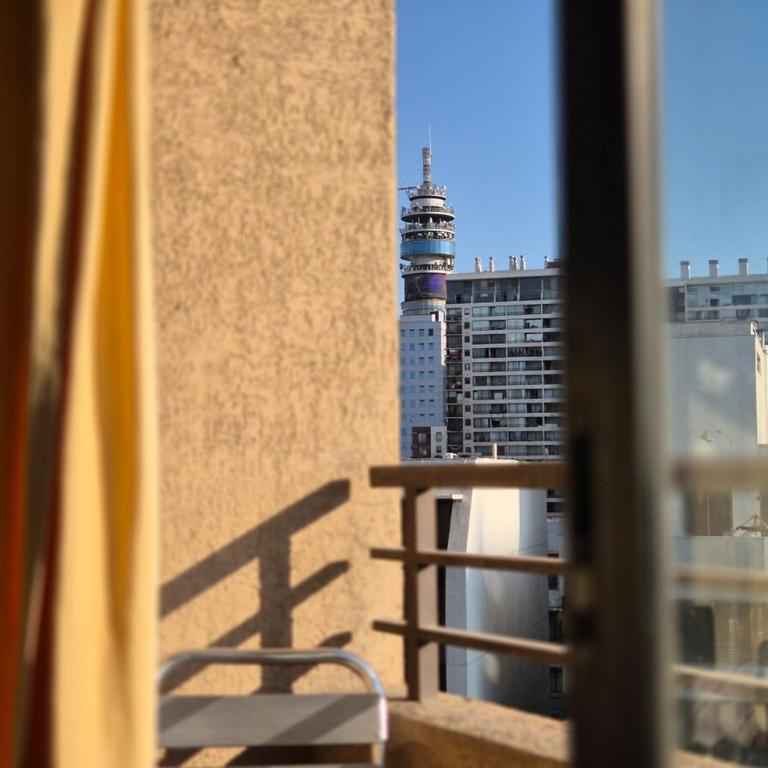 View of Entel Tower, 2D2B Downtown plus Home Office - Two-Bedroom Apartment - 4