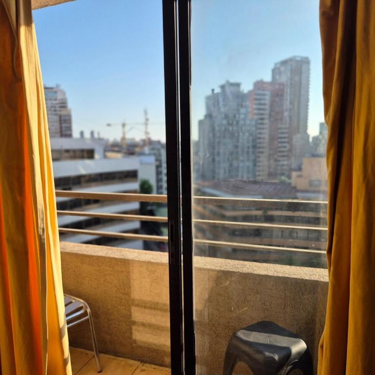 View of Entel Tower, 2D2B Downtown plus Home Office - Two-Bedroom Apartment - 17