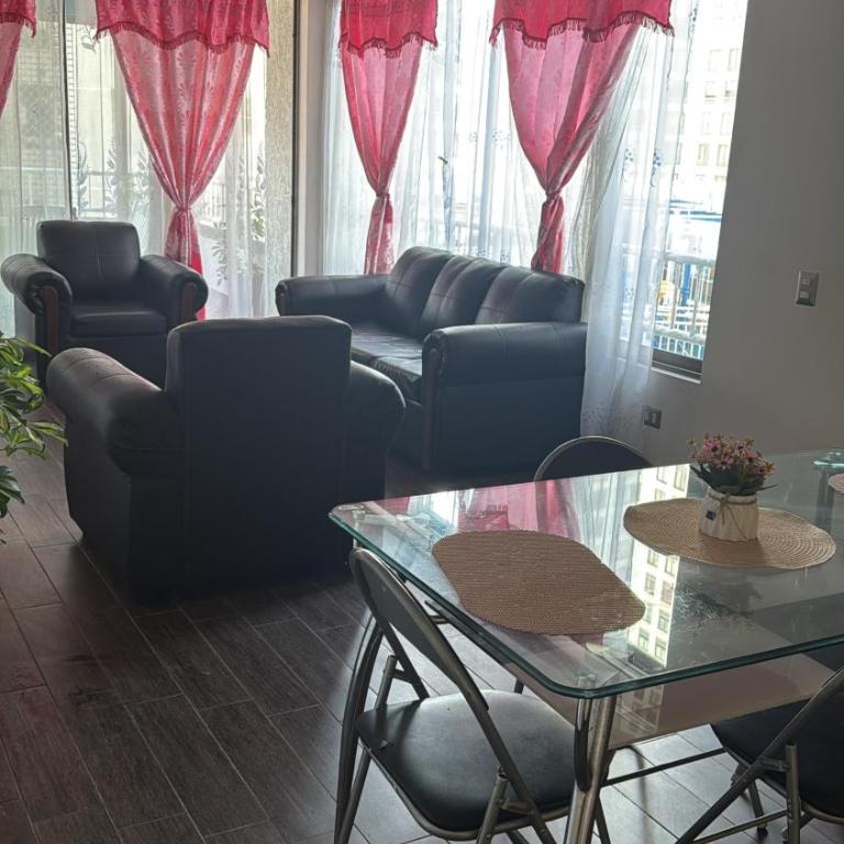 Departamento con Vista al Mar - Three-Bedroom Apartment with Balcony - 5