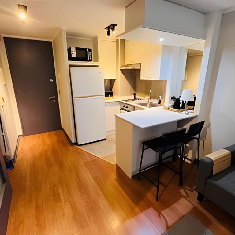 Hermoso Departamento en Santiago Centro, Centro Cívico. - One-Bedroom Apartment - 4