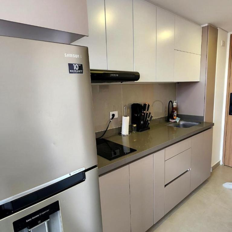 Apartaestudio tipo duplex a 1 cuadra de la embajada americana - Apartamento de 1 dormitorio - 8