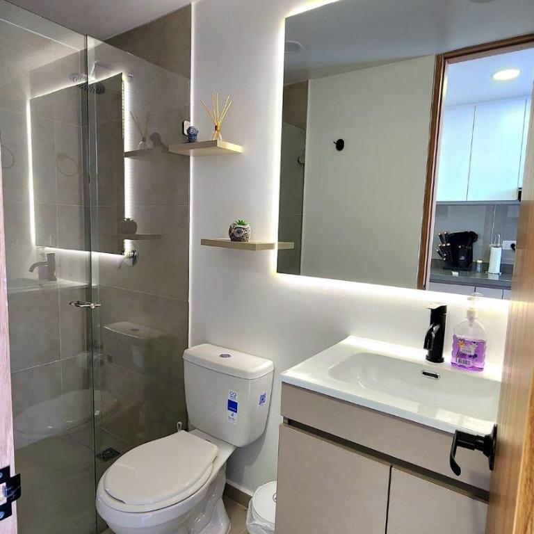 Apartaestudio tipo duplex a 1 cuadra de la embajada americana - Apartamento de 1 dormitorio - 9
