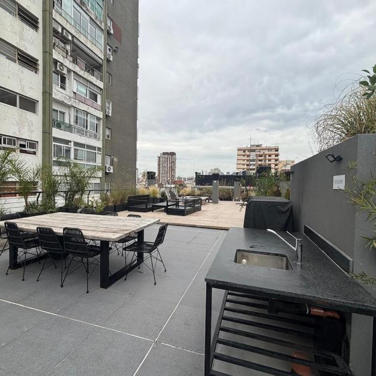 Moderno departamento en Belgrano con pileta - Apartamento de 1 dormitorio - 2