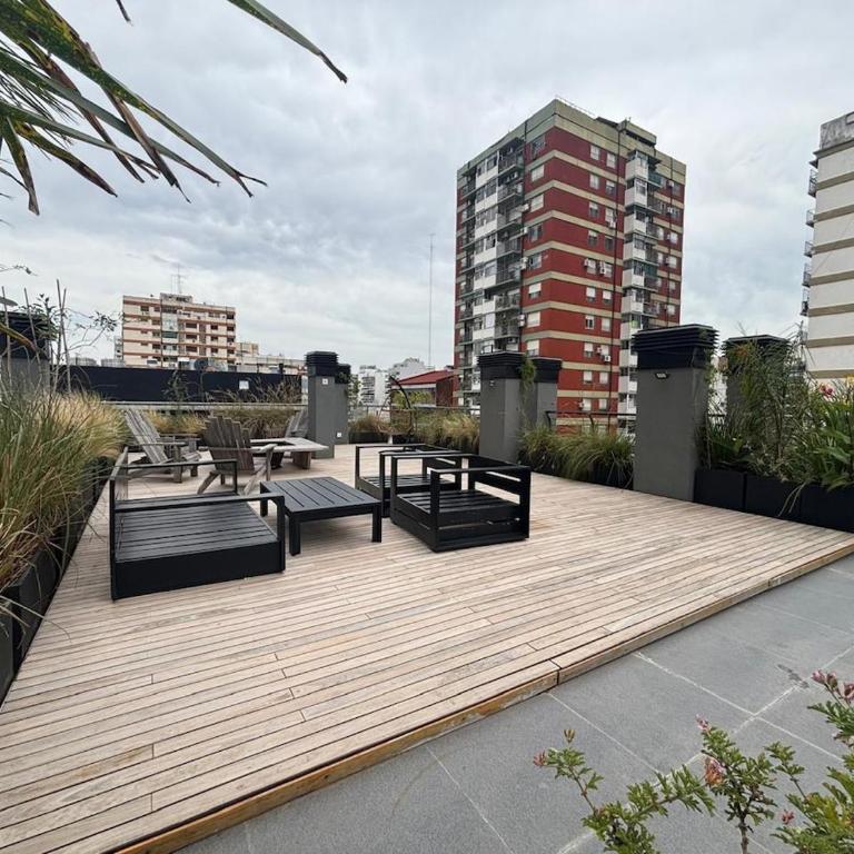 Moderno departamento en Belgrano con pileta - Apartamento de 1 dormitorio - 12
