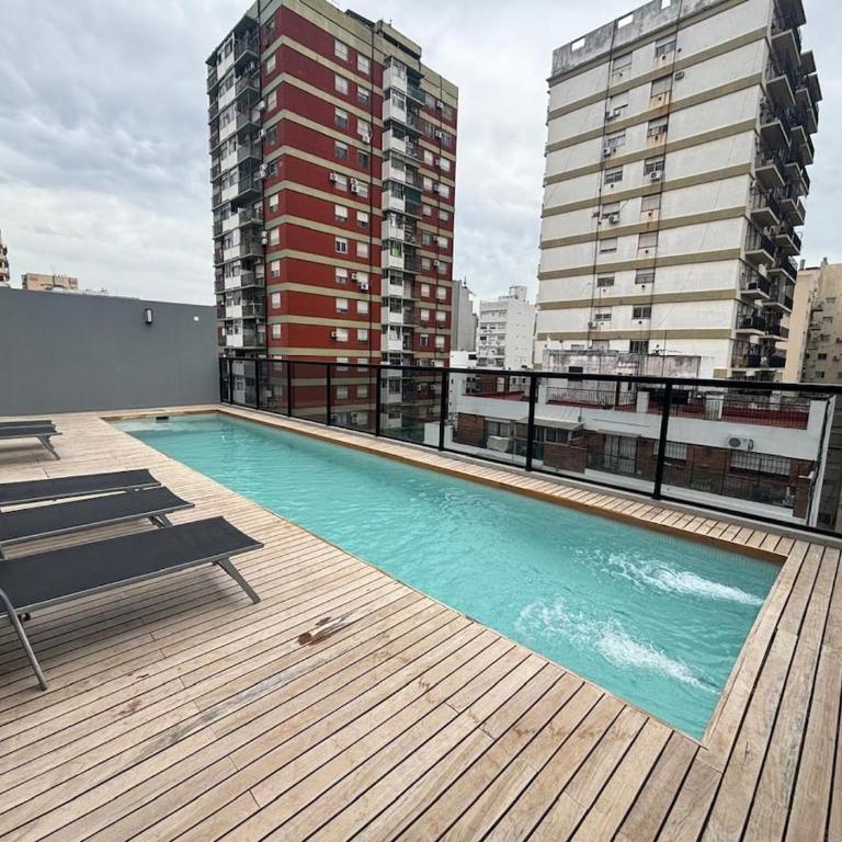 Moderno departamento en Belgrano con pileta - Apartamento de 1 dormitorio - 33