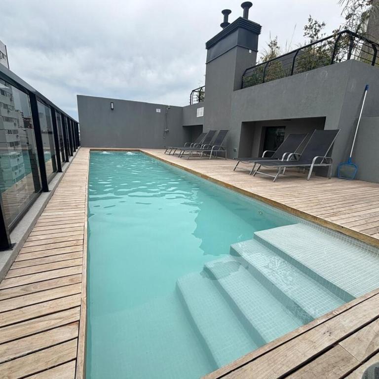 Moderno departamento en Belgrano con pileta - Apartamento de 1 dormitorio - 34