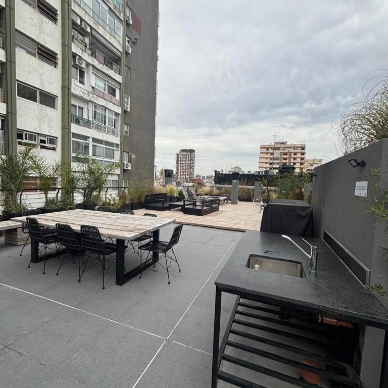 Moderno departamento en Belgrano con pileta - Apartamento de 1 dormitorio - 35