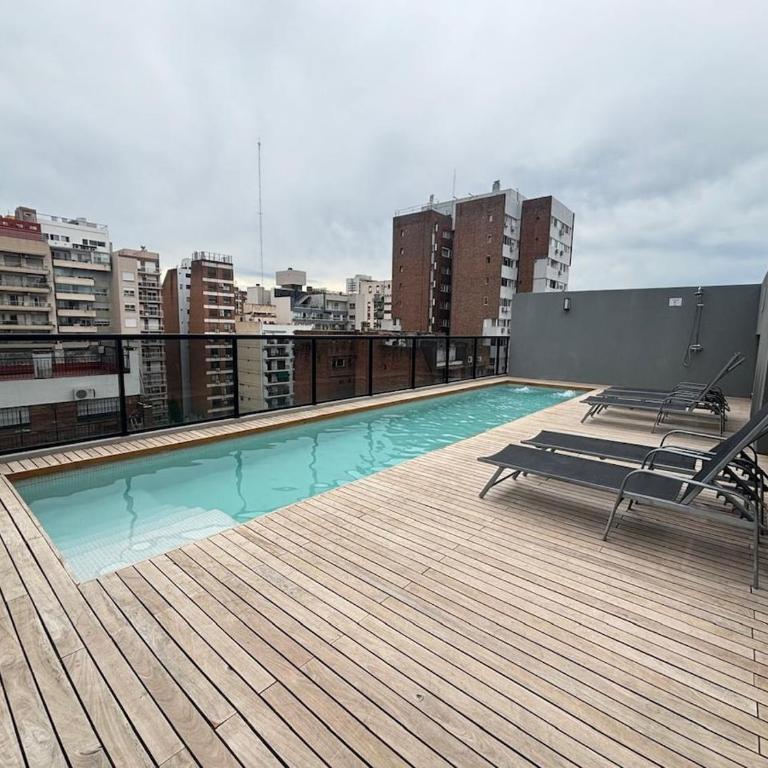 Moderno departamento en Belgrano con pileta - Apartamento de 1 dormitorio - 36