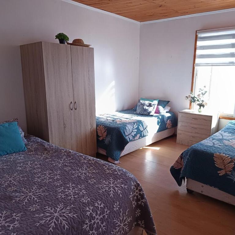 Cabaña con Piscina y Quincho en Laguna Verde - Four-Bedroom House - 6