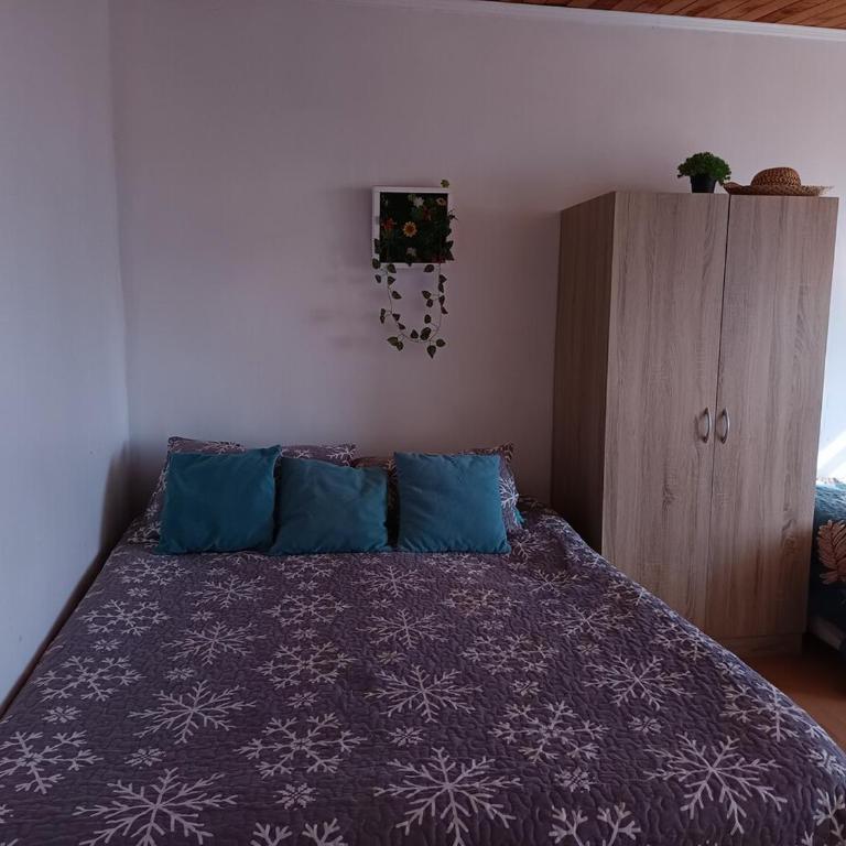 Cabaña con Piscina y Quincho en Laguna Verde - Four-Bedroom House - 13