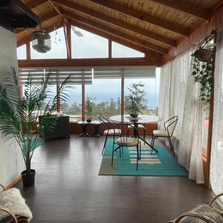 Cabaña con Piscina y Quincho en Laguna Verde - Four-Bedroom House - 18