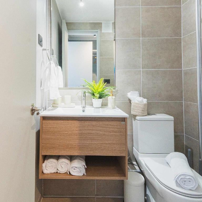 HOM l WiFi Aire Acondicionado Lavanderia - Apartment - 34
