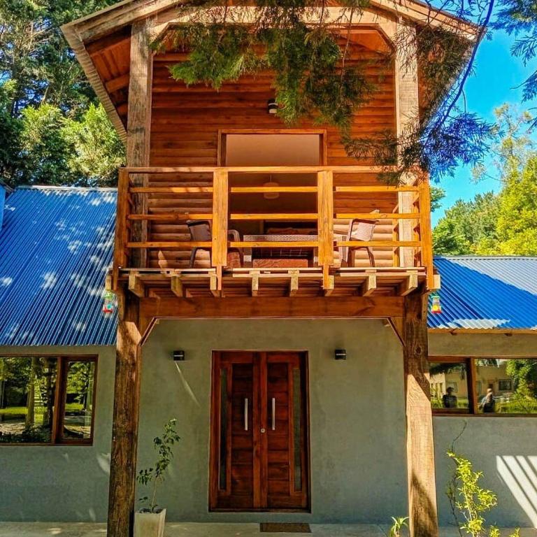 Casa Cabaña Los Zorzales Santa Clara del Mar-Argentina - Two-Bedroom House - 1