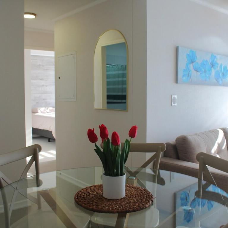 Dpto primer piso con piscina cerca de playa el Faro - Two-Bedroom Apartment - 10