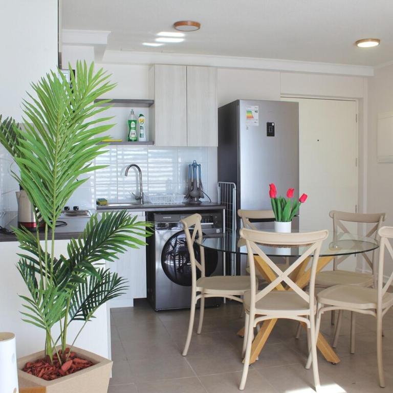 Dpto primer piso con piscina cerca de playa el Faro - Two-Bedroom Apartment - 17