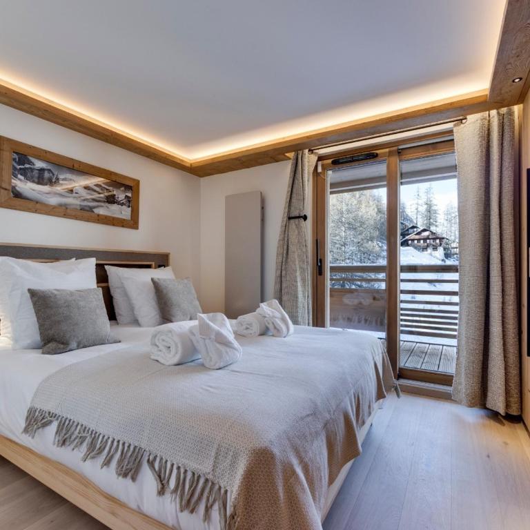 Duplex haut de gamme près du centre de Val d'Isère, 4 chambres, parking - FR-1-567-142 - Appartement - 7