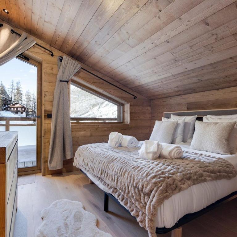Duplex haut de gamme près du centre de Val d'Isère, 4 chambres, parking - FR-1-567-142 - Appartement - 11