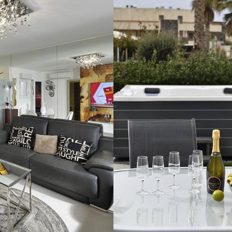 GREECE - Appartement Natura Beach NB 3 Jacuzzi By AGN - Luxe - 4 personnes - Appartamento Familiare con 2 Camere da Letto e Vista - 8