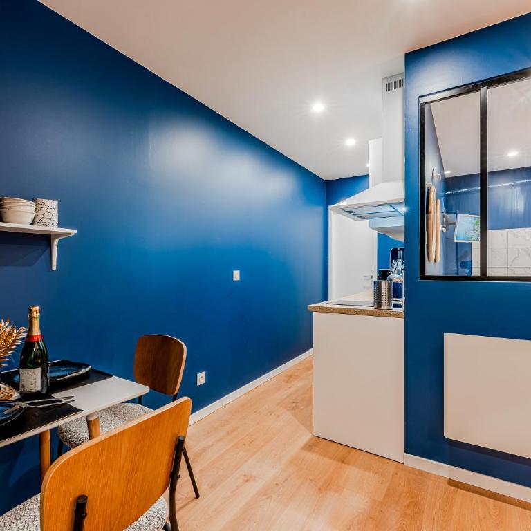 Hyper-centre, Entre Ciel et Mer, Spa et Sauna - One-Bedroom Apartment with Spa Bath - 10