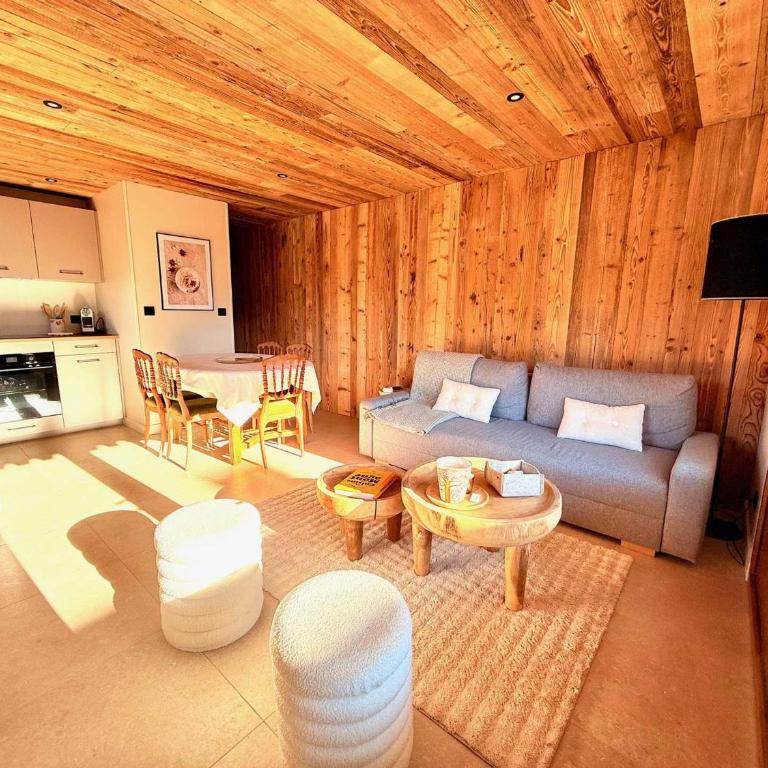 Appartement 2 chambres avec balcon, parking et Wi-Fi à La Clusaz - FR-1-459-236 - Apartment - 1