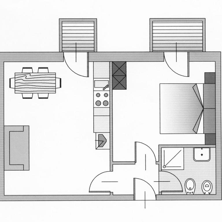 Gaia Residence Hotel - Apartamento de 1 dormitorio - 1
