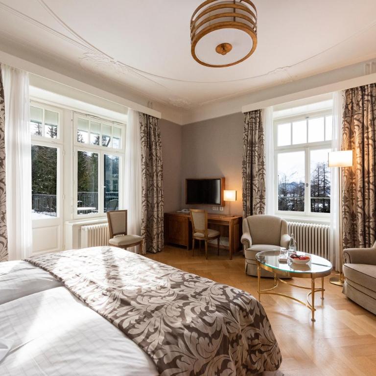 Hotel Waldhaus Sils - Superior Doppelzimmer - 1