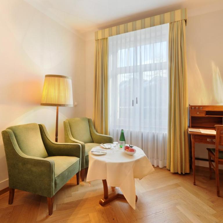 Hotel Waldhaus Sils - Standard Doppelzimmer - 1