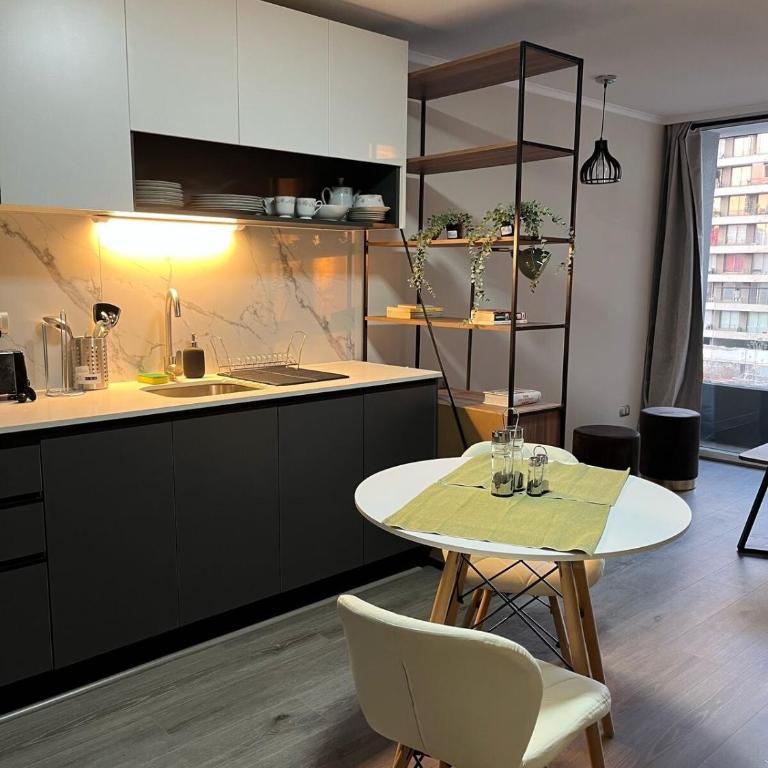 Moderno y luminoso depto en Ñuñoa - One-Bedroom Apartment - 1