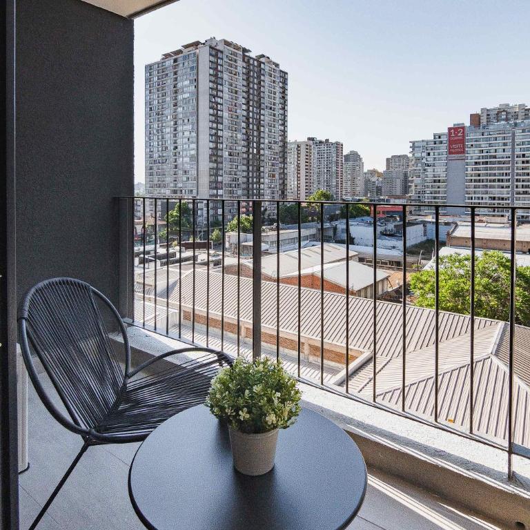 HOM I Cercano al Metro I Wifi I Terraza I Nunoa - Apartment - 6