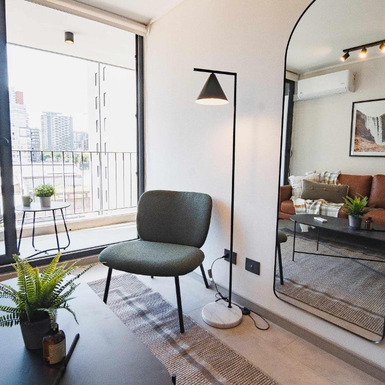 HOM I Cercano al Metro I Wifi I Terraza I Nunoa - Apartment - 12